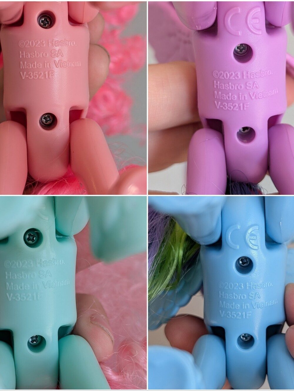 My Little Pony Rainbow Celebration Ponies, 2023 Hasbro MLP Action Figure Dolls - Picture 10 of 10